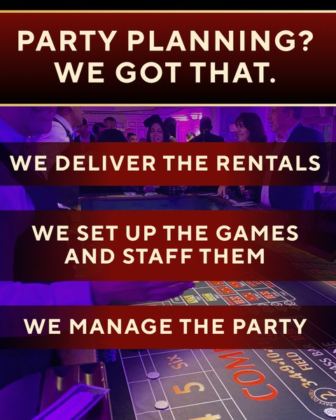 A Casino Parties post about delivering, staffing and managing the party